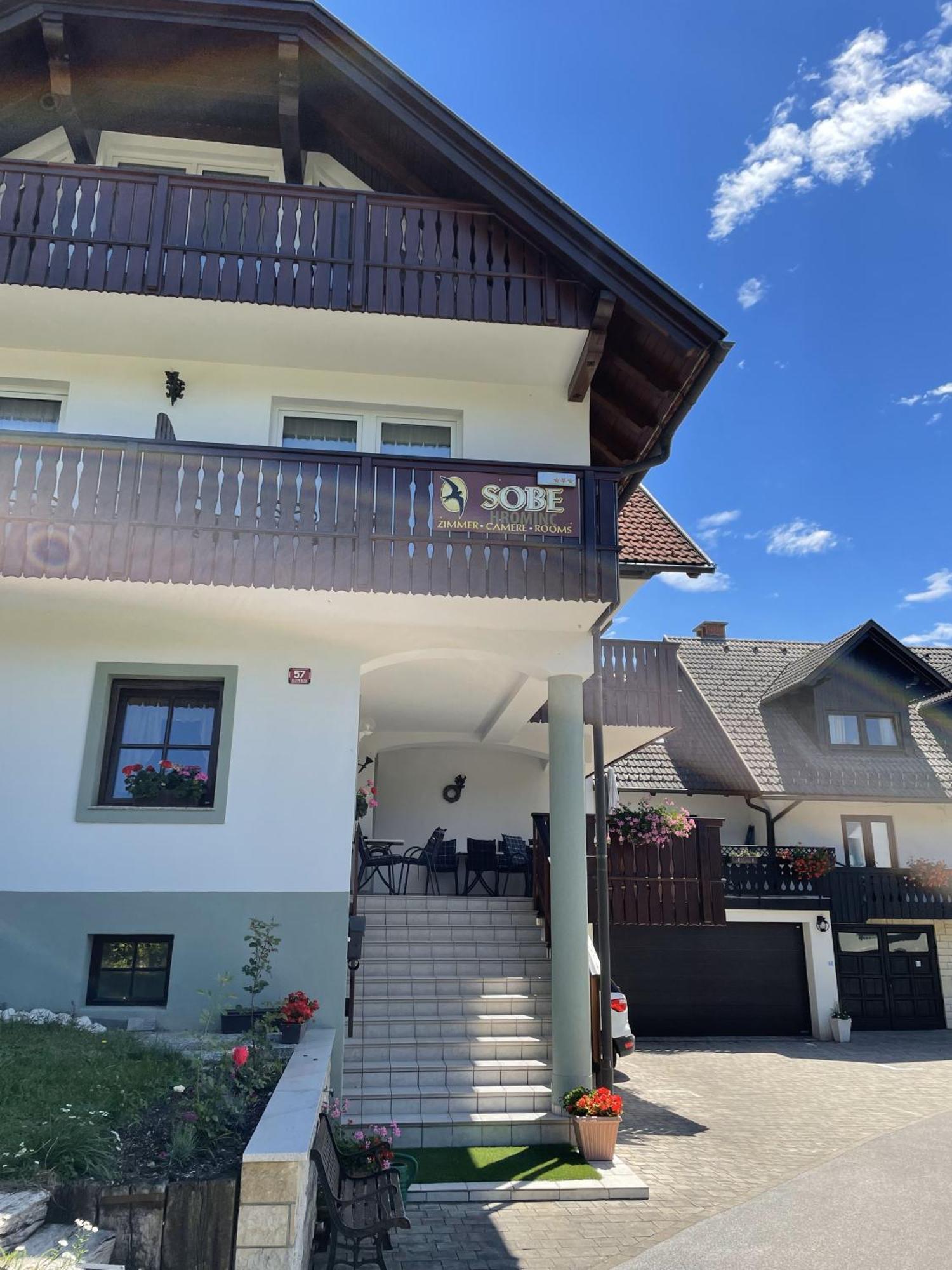 Rooms Hrominc Bled Zewnętrze zdjęcie